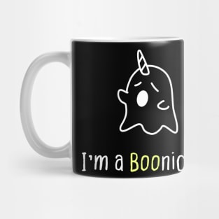 Ghost Unicorn Funny Halloween Cute Boonicorn Undead Children Joke Mug